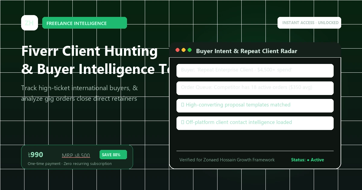 Fiverr Client Hunting and Buyer Intelligence Outreach System
