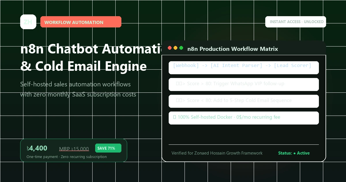 n8n Workflow Automation and Cold Email Marketing Architecture
